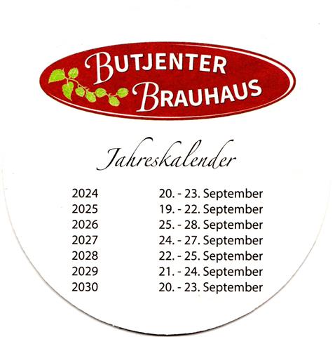nordenham bra-ni butjenter rund 2a (215-jahreskalender)